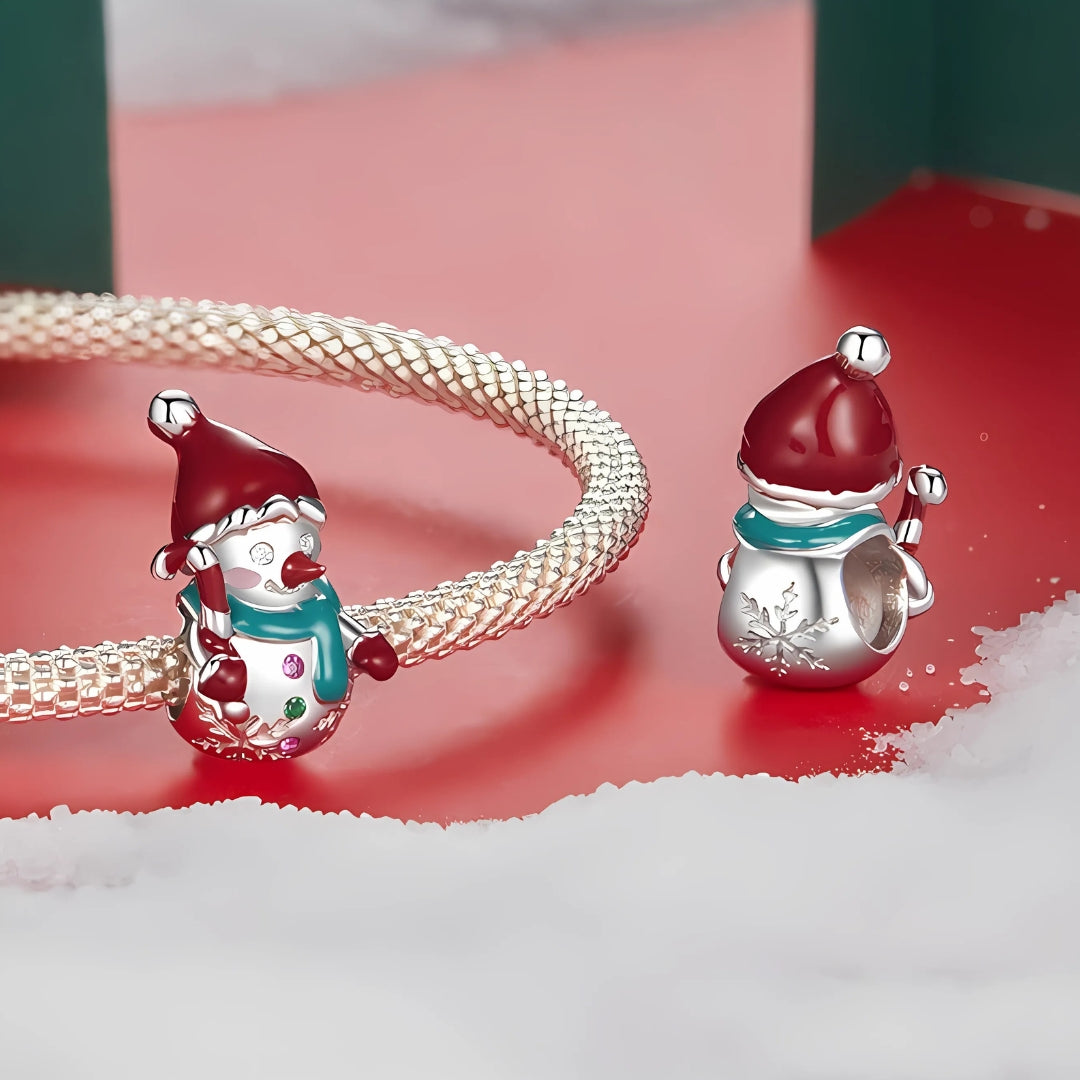 Snowman Christmas Charm