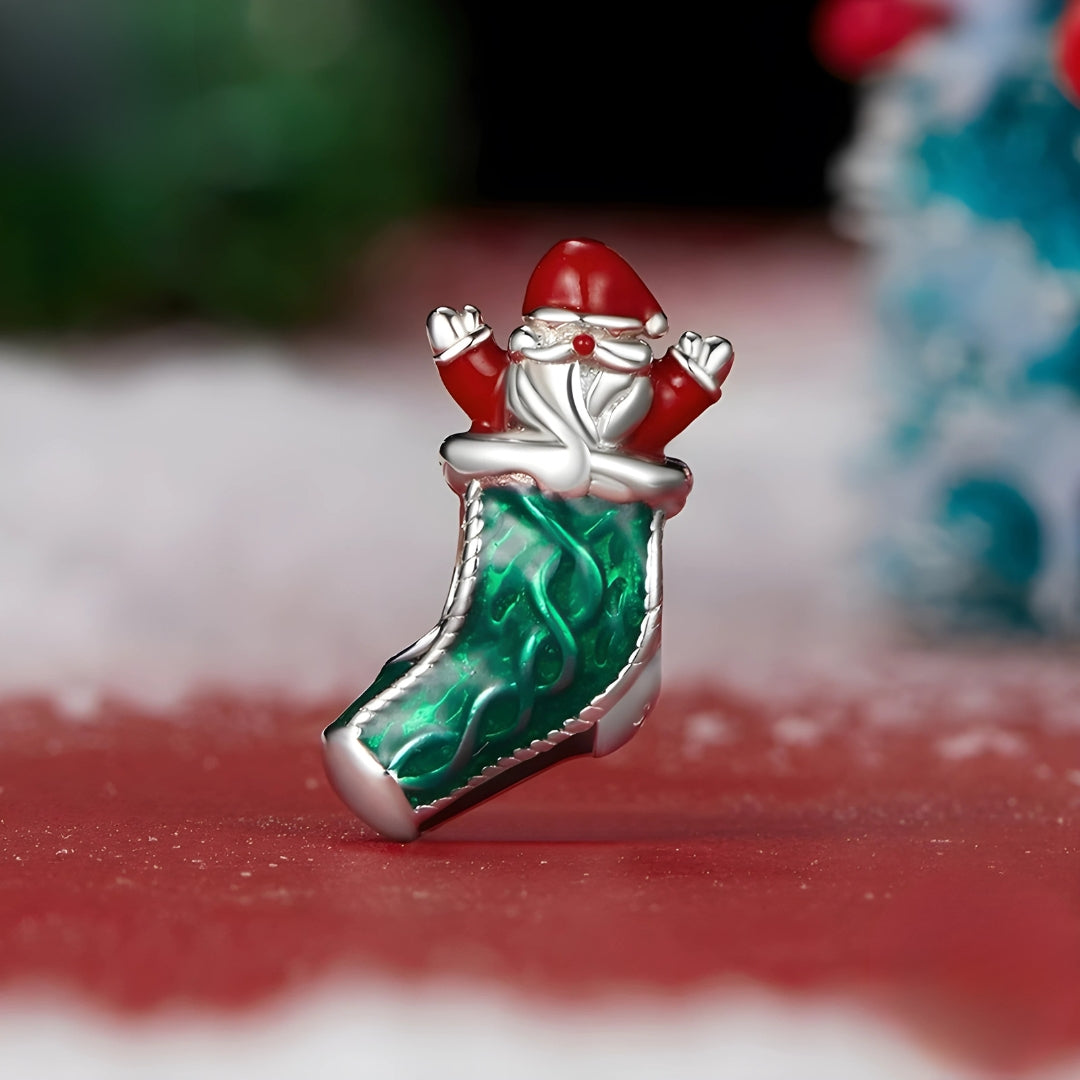 Santa Christmas Charm